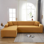 L-kujuline diivan, ostma 2tk Diivanikatet hallid nurgadiivanikatted elutoa jaoks elastsed spandex-diivanikatted, venivad katted Part A-A 90-140cm kaamel