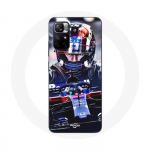 Redmi Note 11 5G &uuml;mbris Vormel 1 Pierre Gasly F1 v&otilde;idus&otilde;idus&otilde;itja punane sinine