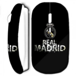Real Madridi logoga juhtmeta hiir valge