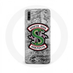 Samsung Galaxy A70 &uuml;mbris Riverdale l&otilde;unapoolse madude logo