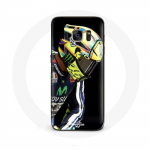 &Uuml;mbris Samsung Galaxy S6 edge Valentino Rossi mootorratta kiirusjuhi jaoks
