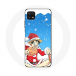 &Uuml;mbris Samsung Galaxy A22 5G Anime One Piece Luffy Christmas Day 2023 jaoks