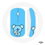 Bangtan BTS BT21 Koya RM juhtmeta hiir sinine taust