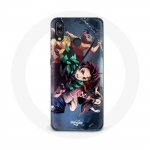 Coque pour Huawei P20 Lite Tanjiro Nezuko et Inosuke Slayer Kimetsu no Yaiba Manga