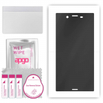 apgo Hydrogel Privacy Matte Screen Protector for Sony Xperia XZ, Anti Spy, Hydrogel Film, Flexible, Soft TPU with positioning layer easy installation