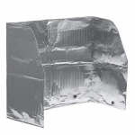 120x50cm K&ouml;&ouml;gipliit &Otilde;lipritsmeekraani kate Alumiiniumfoolium Pritsmekaitse T&ouml;&ouml;riistad Praepann &Otilde;likaitse Pritsmekaitse h&otilde;be