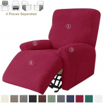 1/2/3 Kohaline Jacquard Reguleeritav Diivanikate Veniv &Uuml;hev&auml;rviline Tugitoolikatted Elutuba Lazy Boy Diivanikatted funda sofa