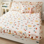 Kvaliteetne puuvillane voodikate &uuml;hes t&uuml;kis 100% puhtast puuvillast k&otilde;ik hinna sees libisemiskindel voodikate Voodikate madratsi kaitsekate 1,8M 2M 1.2*2.0M Fitted Sheet