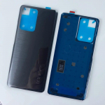 Mi11T Pro Aku Kate Xiaomi Mi 11T Pro 5G jaoks Akuuks Tagaklaas Tagumine Korpus Asendus Kaameraklaasiga Black no lens
