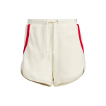 Adidas Originals X NoTitle &Uuml;hiselt Br&auml;nditud FW23 Kontrastse Tasku ja Pingutusn&ouml;&ouml;riga Sportlikud L&uuml;hikesed P&uuml;ksid Naiste Aluspesu Piimavalge IN1072 XS white