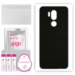 apgo Protective Skin Sticker for the back compatible with LG G7 ThinQ, Wrap Film, Foil, Vinyl - Pattern Matrix