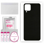 apgo Protective Skin Sticker for the back compatible with Samsung Galaxy M32, Wrap Film, Foil, Vinyl - Pattern Matrix