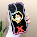 Armas koomiksimustriga kreemjas tekstuuriga korpus Lainelise servaga pehme silikoonkaanega telefoni&uuml;mbris Huawei Honor Infinix Tecno iPhone'i jaoks Honor 20 valge