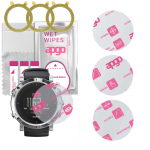 3x apgo Ultra-Clear Hybrid kaitseklaas, mis &uuml;hildub Suunto Core'iga, painduv nanoklaas, suurep&auml;rane asendus karastatud klaasile, kriimustuskindel,