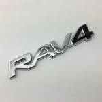 1 tk auto tagumine kleebis embleem kleebis m&auml;rk logo sobib RAV4 jaoks must