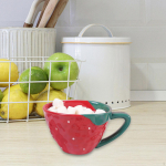 Strawberry Design Coffee Kruus veetass v&otilde;i k&uuml;lmad joogid Lovely Drink keraamiline tee jaoks