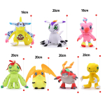Uus pehme m&auml;nguasi Digimon Yagu metsaline pluss riidest metsaline Bada metsalise nukk armas pehme nuku ripats j&otilde;ulukink p&uuml;hade m&auml;nguasjad