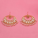 Estelle - stiilne peokleit, Kundan Chandbali k&otilde;rvar&otilde;ngad