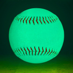 Light up Baseball Luminous Practice Diameter 70mm Games Glow in The Dark Night Training for
