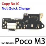 Uus Xiaomi Poco F1 F2 Pro F3 X3 X4 M3 M4 Pro 4G 5G USB-porti laadija dokipistikule laadimisplaat FLex kaabelmikrofon Poco M3 No IC
