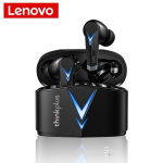 Uus Lenovo LP6 TWS m&auml;nguk&otilde;rvaklapp Uus juhtmeta Buletooth-k&otilde;rvaklapp m&uuml;rasummutusega kaherežiimiga peakomplekt e-spordi m&auml;ngude muusika jaoks must