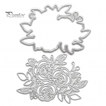 2 tk lillel&otilde;ikamisvormid DIY v&auml;ljal&otilde;igete album, reljeef, paberkaardid, dekoratiiv&scaron;abloonvorm