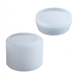 S&auml;ilituskastide lillepotid Silikoonvormid Painduvad vaiguvormid stiilse hoidiku jaoks &Otilde;rn &uuml;mmargune hoiukarbivorm