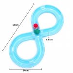 Interaktiivne kassim&auml;nguasi Naljakas kassim&auml;ngija, palli, pusle, m&auml;nguasi kassipojale Lemmiklooma igavuse leevendamiseks m&auml;nguasjad Kassid kiusavad m&auml;nguasjad valge