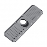 Silikoonist kraanipadi Kiiresti kuivav matt integreeritud &auml;ravoolualusega Lihtne puhastada Pritsmekaitse vannituppa K&ouml;&ouml;gi korraldaja roheline