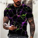 Meeste T-s&auml;rk &ndash; kerge ja hingav l&uuml;hikeste varrukatega kaelus &ndash; moekas suver&otilde;ivas, ideaalne vaba aja veetmiseks ja kingitusteks XL