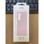 Samsung Galaxy Z Fold6 Z Fold 6 Kindsuit Case Pehme siidise puutega kaitsev nahast kate Pink