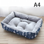 Lemmikloomade voodi Maja Koer Diivan Magamisvoodi Matt Kassipadi soe hubane pehme pl&uuml;&uuml;sist pesa 45*30CM sinine
