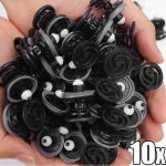 10 tk sobib Volkswageni uue ja vana Polo PoLo ukse sisepaneeli pandla Suiteng Maitengi auto uksepaneeli tarvikute pandlaga