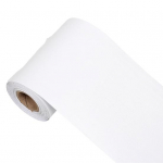 1 rull 10cmx10M puidus&uuml;&uuml; &auml;&auml;riskleebis Veekindel PVC isekleepuv peegliraam K&ouml;&ouml;k Vannitoa Seinapiirde Dekoratsioonitapeet valge