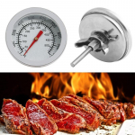 50-500 ℃ roostevabast terasest grilli, suitsuahju grilltermomeetri temperatuurin&auml;idik