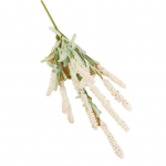 Kunstlill 3D ei n&auml;rtsi Elav mitmev&auml;rviline kunstlavendlilillede ornament majapidamiseks valge