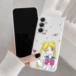 T&uuml;drukute mustriga pehme silikoon&uuml;mbris Xiaomi Redmi Note 13 Pro 13C Samsung A55 M35 S24 iPhone Huawei Honor Realme kaamerale kaitsev p&otilde;rutuskindel kate Samsung Galaxy S9 Plus valge