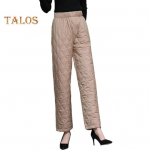 S&uuml;gistalvised puuvillased p&uuml;ksid rombiga tepitud sirge laia s&auml;&auml;rega pikad taskutega p&uuml;ksid &uuml;hev&auml;rvilised paksendatud soojad p&uuml;ksid XL tumesinine v&auml;rv