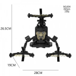 Skibidi WC ehitusplokk &otilde;udusm&auml;ng K&otilde;larimees &uuml;lemused Camara Titan TV mees multifilm nukk mudel lastele Halloweeni s&uuml;nnip&auml;evakingitus