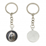 Lhasa Apso - keychain in a box, own photo, keychain pendant from Art-Dog brand