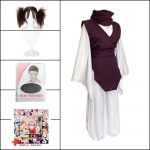 Anime Jujutsu Kaisen Choso Cosplay Kost&uuml;&uuml;m Parukas Naistele Meeste Pol&uuml;esterkost&uuml;&uuml;mikomplektid L-(Costume+Wig)