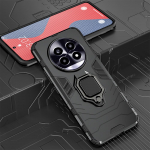 KEYSION P&otilde;rutuskindel soomus&uuml;mbris Realme 13 Pro+ 5G pehmest silikoonist+arvutir&otilde;nga aluse hoidiku telefoni tagakaas Realme 13 Pro 5G jaoks for Realme 13 Pro 5G punane