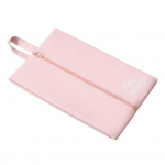 Reisijalatsite hoiukott Veekindel tolmukindel tugev t&otilde;mblukuga pagasikingade organiseerija Mitmeotstarbeline kunstnahast kott must