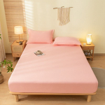 Pehme ja sile &uuml;hev&auml;rviline lihvitud puuvillane voodilina &uuml;he- ja kaheinimesevooditele, pakkudes mugavust ja kaitset tolmu eest. Pillowcase【48*74*2】