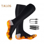 1 paar soojendusega sokke Laetav APP Kaugjuhtimispult Meeste Naiste Elektrisokid Pestavad Talvised &Otilde;ues Suusatavad Matkad Matkasoojendussokid C