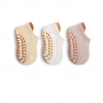 3 paari/komplekt Baby Summer &otilde;hukesed p&otilde;randasokid hingavad v&otilde;rkpuuvillased libisemisvastased kummisokid imikutele v&auml;ikelastele poistele 1-5-aastastele t&uuml;drukutele S