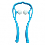 1/2 tk Shiatsu kaelamasseerija lihaste l&otilde;dvestamiseks Ergonoomilise k&auml;epidemega reguleeritava survepalliga mitteelektriline manuaalne masseerija kodukontori reisimiseks