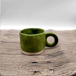 Ebaregulaarne t&auml;piline tindikruus Korea stiilis Instagrami stiilis kohvitassid Kaasaskantav keraamiline tass valge