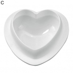 Dekoratiivne kommivorm Mittenakkuv romantilise s&uuml;damekujulise disainiga magustoiduvormi k&uuml;psetust&ouml;&ouml;riistad C