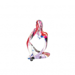 Thinker Ornament Abstraktne Graffiti Thinker kuju V&auml;rviline s&uuml;nteetilisest vaigust m&otilde;tleja kujuke kodutoa kaunistamiseks S A